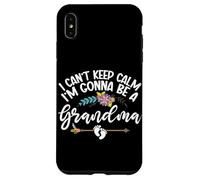 Je ne Peux Pas Garder Mon Calme, Je Vais être Une Grand-mère, Une Nouvelle Grand-mère, Un Parent Coque pour iPhone XS Max