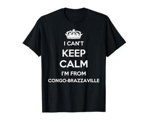 Je ne peux pas garder mon calme, je viens du Congo-Brazzaville T-Shirt