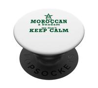 Je ne Peux Pas Garder Mon Calme, Je Viens du Pays Maroc - Marocain PopSockets PopGrip Adhésif