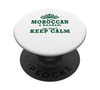 Je ne Peux Pas Garder Mon Calme, Je Viens du Pays Maroc - Marocain PopSockets PopGrip Adhésif
