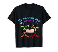 Je ne Peux Pas j’en suis à 6,7,8,9 Mois, Grossesse Humour T-Shirt