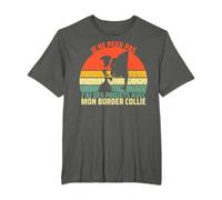 Je Ne Peux Pas J'Ai Des Projets Avec Mon Border Collie Chien T-Shirt