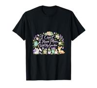 Je ne Peux Pas, J'Ai des projets avec Mon Jardin | Cottagecore T-Shirt