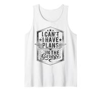 Je ne Peux Pas, J'Ai des projets dans Le Garage, la Voiture, l'anniversaire de Papa, la mécanique Débardeur