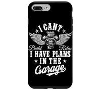 Je ne Peux Pas, J'Ai des projets dans Le Garage, mécanicien Automobile pour la fête des pères Coque pour iPhone 7 Plus/8 Plus