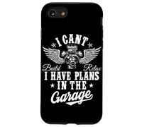 Je ne Peux Pas, J'Ai des projets dans Le Garage, mécanicien Automobile pour la fête des pères Coque pour iPhone SE (2020) / 7/8
