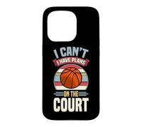 Je ne Peux Pas, J'Ai des projets sur Le Terrain Coque pour iPhone 15 Pro