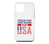 Je Ne Peux Pas Je Me Barre Aux USA - Je Pars Aux États Unis Coque pour iPhone 12 Mini