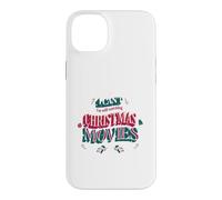 Je ne Peux Pas, Je Regarde Toujours des Films de Noël Film Coque pour iPhone 14 Plus
