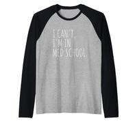 Je ne Peux Pas Je suis à l'école de médecine Future Doctor Manche Raglan