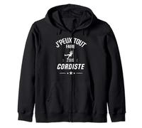 Je ne peux pas je suis cordiste- Technicien sur corde Sweat à Capuche