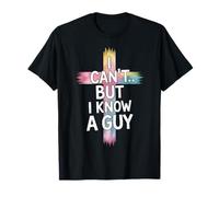 Je ne Peux Pas mais Je connais Un Gars Jesus Cross Funny Christian T-Shirt