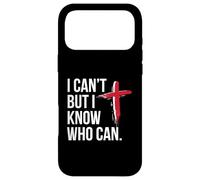 Je ne Peux Pas mais Je Sais Qui Peut Traverser Jésus-Christ Coque pour iPhone 17 Pro Max