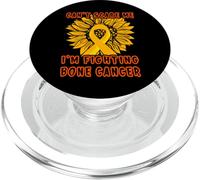 Je ne Peux Pas m'effrayer, Je Lutte Contre Le Cancer des os PopSockets PopGrip pour MagSafe