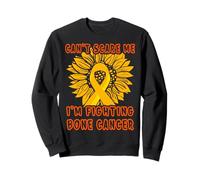 Je ne Peux Pas m'effrayer, Je Lutte Contre Le Cancer des os Sweatshirt