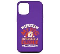 Je ne Peux Pas Mon Chien a programmé Une réunion de câlins Coque pour iPhone 12/12 Pro