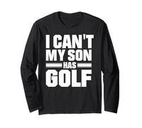 Je ne Peux Pas, Mon Fils Joue au Golf Manche Longue
