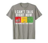 Je ne Peux Pas Parler Maintenant Fais Trucs Sexy pour Papa T-Shirt, Homme, Ardoise, M