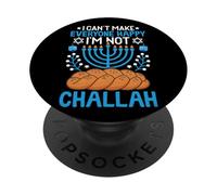 Je ne Peux Pas Rendre Tout Le Monde Heureux Je ne suis Pas Challah PopSockets PopGrip Adhésif