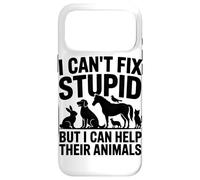 Je Ne Peux Pas Réparer Les Bêtises, mais J'aide Les Animaux Coque pour iPhone 17 Pro Max