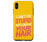Je ne Peux Pas réparer Les bêtises, mais Je Peux réparer tes Cheveux Coque pour iPhone XS Max