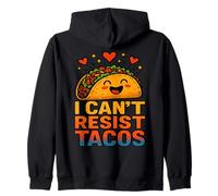 Je ne peux pas résister aux tacos. Meme de tacos drôle et mignon pour les amateurs de nourriture Sweat à Capuche