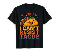 Je ne peux pas résister aux tacos. Meme de tacos drôle et mignon pour les amateurs de nourriture T-Shirt