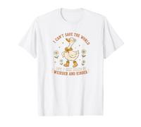 Je ne Peux Pas sauver Le Monde mais Je Peux Le Rendre Plus étrange et Plus Gentil T-Shirt Graphique avec Valeur