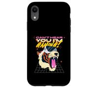 Je ne Peux Pas t'entendre, Je suis en Train de Jouer (Gamer Statement & Tiger Graphic) Coque pour iPhone XR