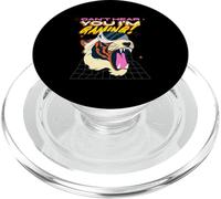 Je ne Peux Pas t'entendre, Je suis en Train de Jouer (Gamer Statement & Tiger Graphic) PopSockets PopGrip pour MagSafe