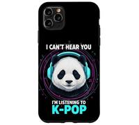 Je ne Peux Pas t'entendre, j'écoute K-Pop Panda Coque pour iPhone 11 Pro Max