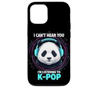 Je ne Peux Pas t'entendre, j'écoute K-Pop Panda Coque pour iPhone 12/12 Pro