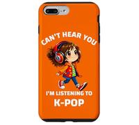 Je ne Peux Pas t'entendre, j'écoute Kpop Merchandise Girl Coque pour iPhone 7 Plus/8 Plus