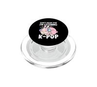 Je ne Peux Pas t'entendre, j'écoute l'anime K-Pop Bunny Kawaii PopSockets PopGrip pour MagSafe