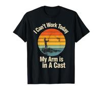 Je ne Peux Pas Travailler Aujourd'hui, Mon Bras est en Train de pêcher T-Shirt