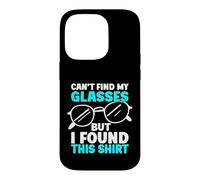 Je ne Peux Pas trouver Mes Lunettes mais J'Ai trouvé Cette Paire de Lunettes de Chemise Coque pour iPhone 14 Pro