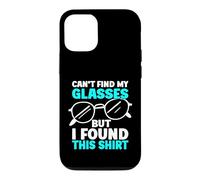 Je ne Peux Pas trouver Mes Lunettes mais J'Ai trouvé Cette Paire de Lunettes de Chemise Coque pour iPhone 12/12 Pro