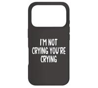 Je ne pleure Pas, tu pleures Coque pour iPhone 17 Pro