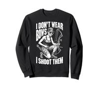 Je ne Porte Pas de nœuds, Je Les Tire à l'arc, Chasse à l'arc Sweatshirt
