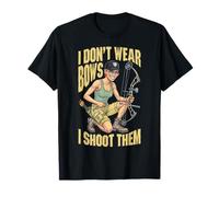 Je ne Porte Pas de nœuds, Je Les Tire à l'arc, Chasse à l'arc T-Shirt