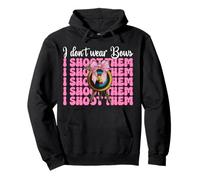 Je ne porte pas de nœuds, je les tire à l'arc pour fille, maman, archer, rose Sweat à Capuche
