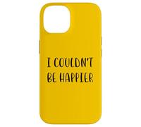 Je ne pourrais pas être plus heureuse Funny Idea White Lie Party Coque pour iPhone 14