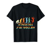 Je ne pouvais pas J'ai Volley Evolution Volleyball T-Shirt