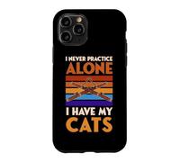 Je ne Pratique jamais Le basson Seul, J'Ai Mes Chats drôles Coque pour iPhone 11 Pro