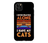 Je ne Pratique jamais Le basson Seul, J'Ai Mes Chats drôles Coque pour iPhone 11 Pro Max
