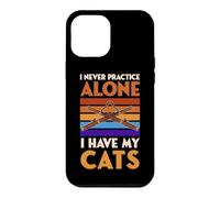 Je ne Pratique jamais Le basson Seul, J'Ai Mes Chats drôles Coque pour iPhone 12 Pro Max