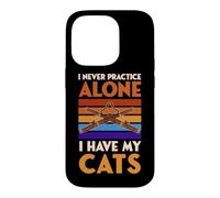 Je ne Pratique jamais Le basson Seul, J'Ai Mes Chats drôles Coque pour iPhone 14 Pro