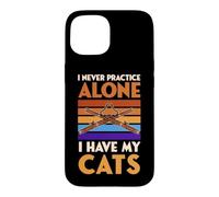 Je ne Pratique jamais Le basson Seul, J'Ai Mes Chats drôles Coque pour iPhone 15