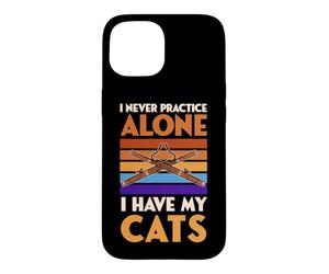 Je ne Pratique jamais Le basson Seul, J'Ai Mes Chats drôles Coque pour iPhone 15