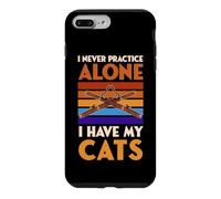 Je ne Pratique jamais Le basson Seul, J'Ai Mes Chats drôles Coque pour iPhone 7 Plus/8 Plus